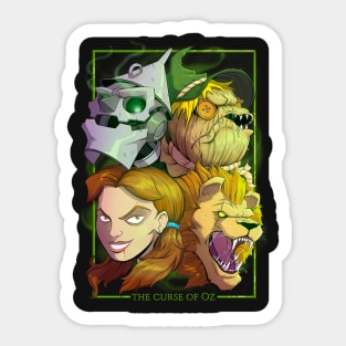 The curse of Oz Sticker